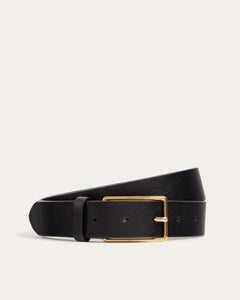 Alessio Belt, Black Leather Belt dear-frances 